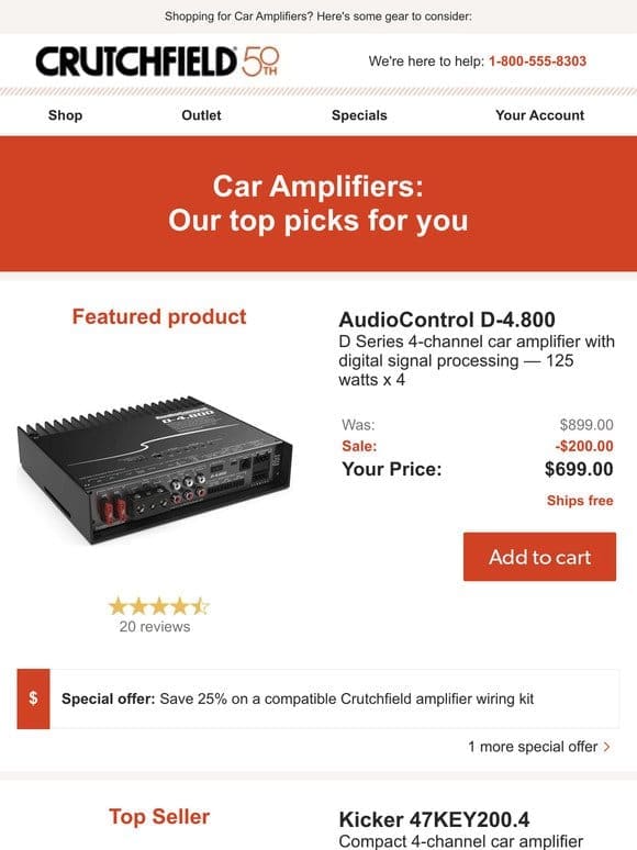 Car Amplifiers: Our top picks