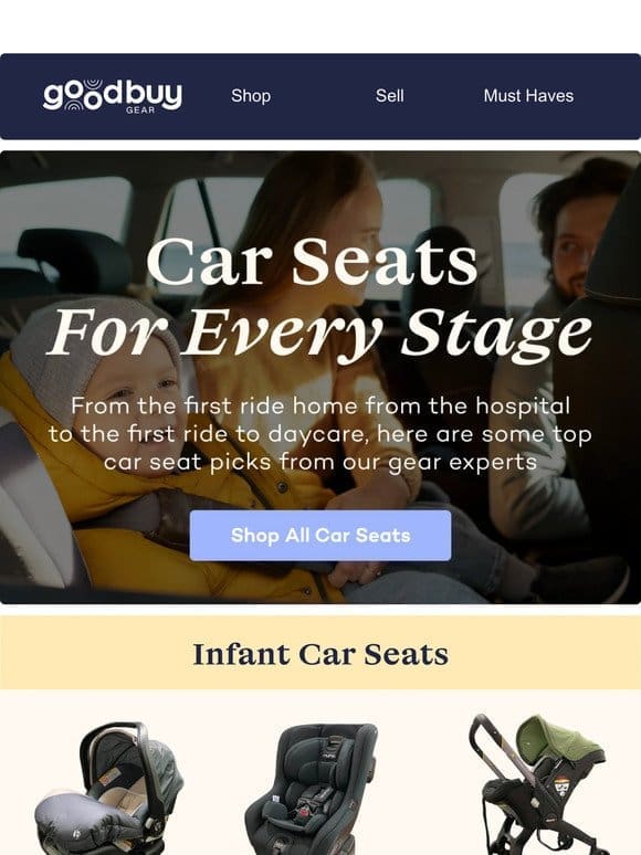 Car Seats For Every Stage