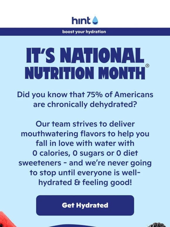 Celebrate National Nutrition Month®