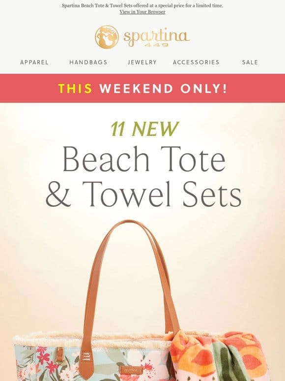 Celebrate Spring with $85 Beach Sets