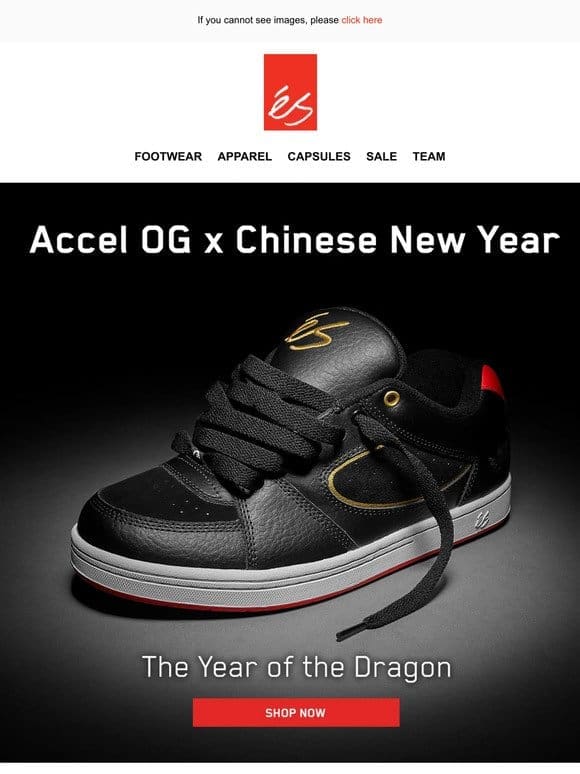 Celebrate The Year Of The Dragon With The New Limited Edition Accel OG X Chinese New Year