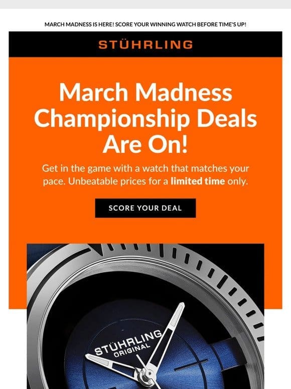 Championship Deals on the Clock!