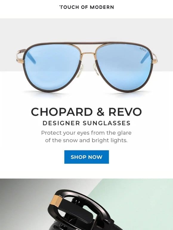 Chopard & Revo: Your Defense to Winter’s Glare