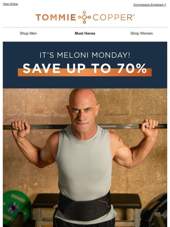 Chris Meloni’s Must Haves | Save Up To 70%
