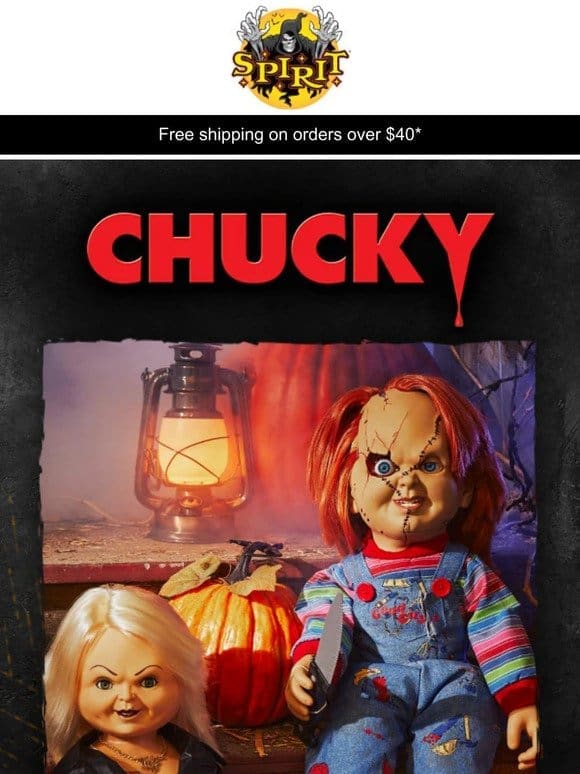Chucky + Tiffany = True love ❤️‍