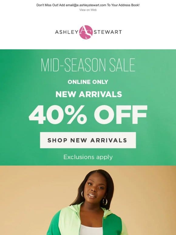 Colorful Active Sets   40% off New Arrivals