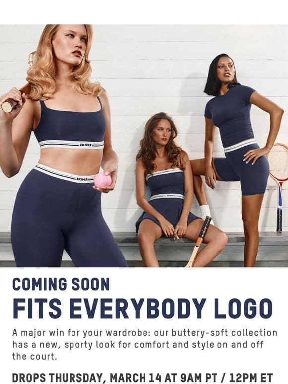 Coming Soon: Fits Everybody Logo