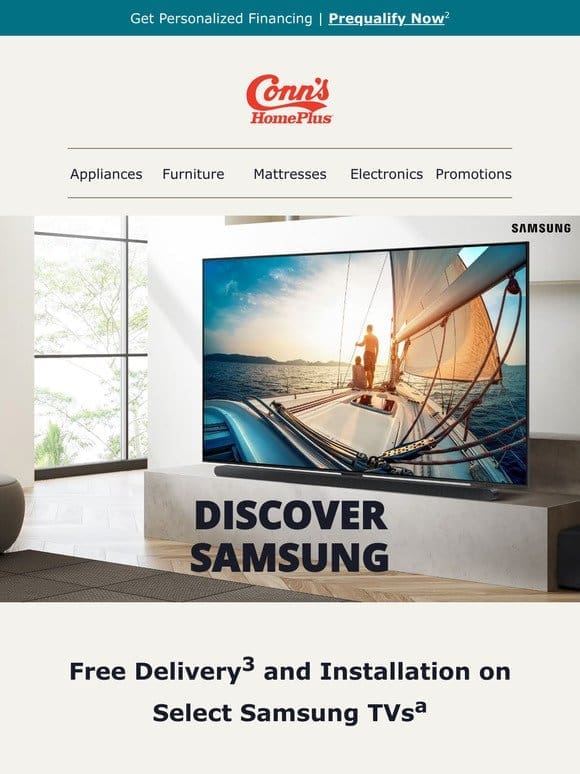 Conn’s is offering big electronics savings
