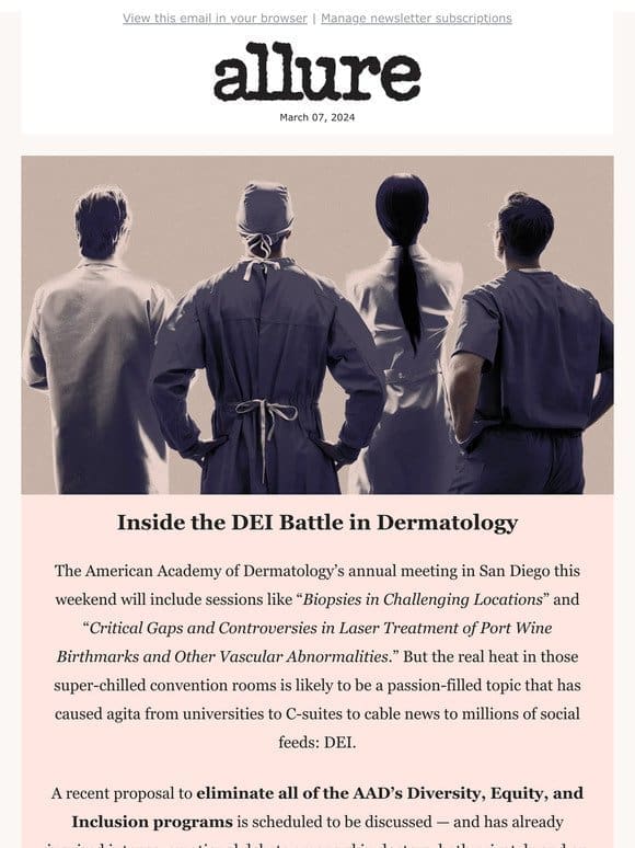 Could Diversity Programs in Dermatology Be Eliminated?