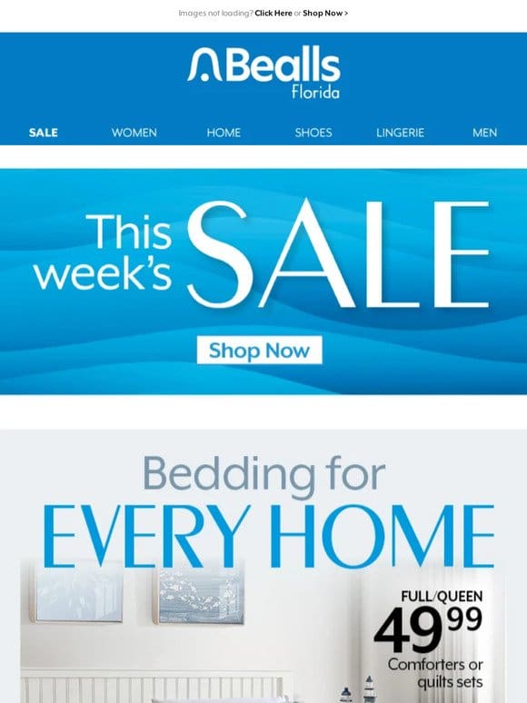 Cozy savings: 49.99 quilt or comforter sets