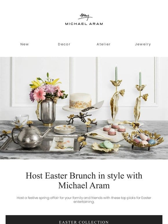 Create a stunning tablescape this Easter