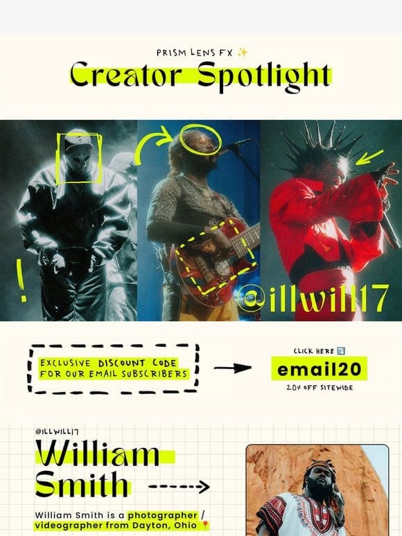 Creator Spotlight: WILLIAM SMITH