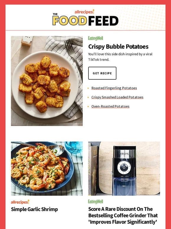 Crispy Bubble Potatoes