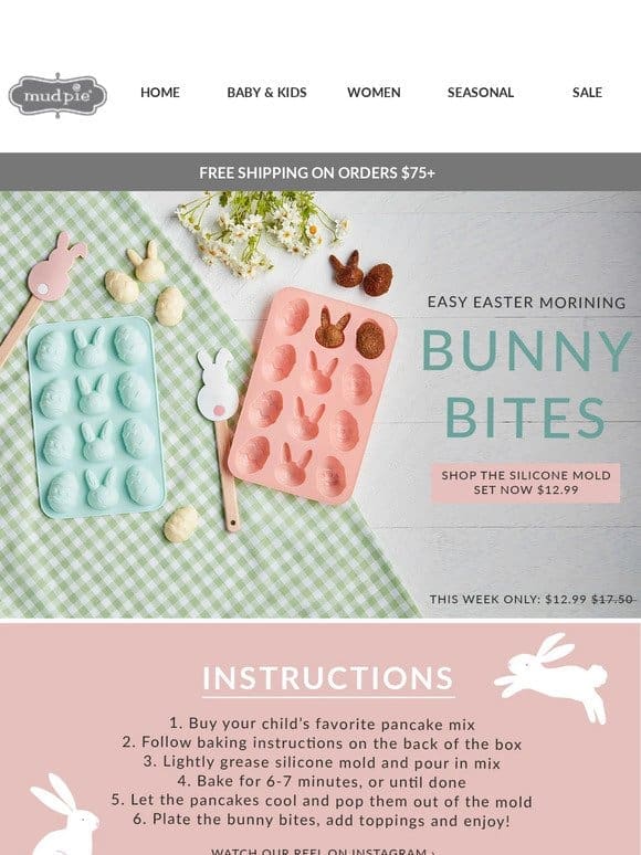 DIY Bunny Bites for Easter!