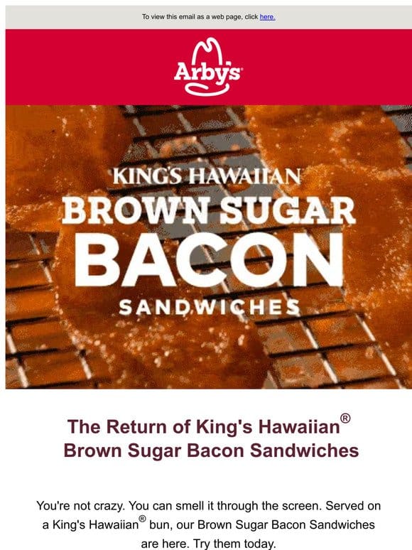 Did someone say Brown Sugar Bacon?