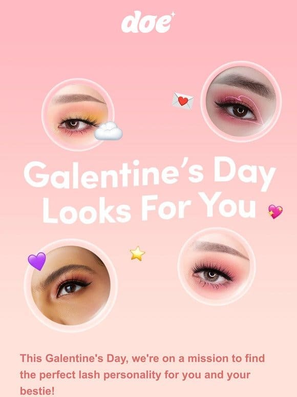 Discover Your Perfect Lash Personality this Galentines