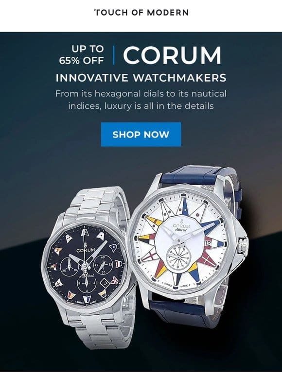 Discover the Art of Time: Corum Watches， Where Tradition Meets Innovation