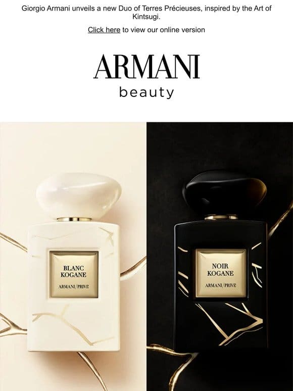 Discover the new Armani/Privé duo