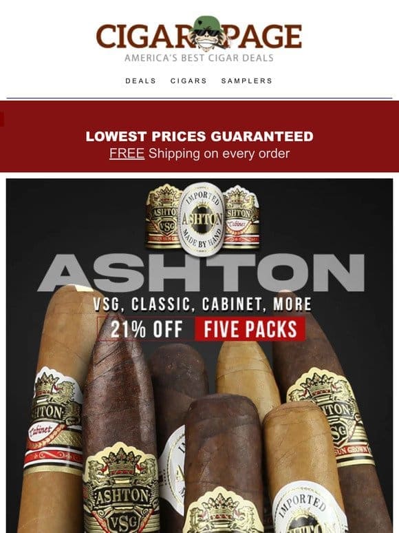 Do these low prices make my Ashton look big?
