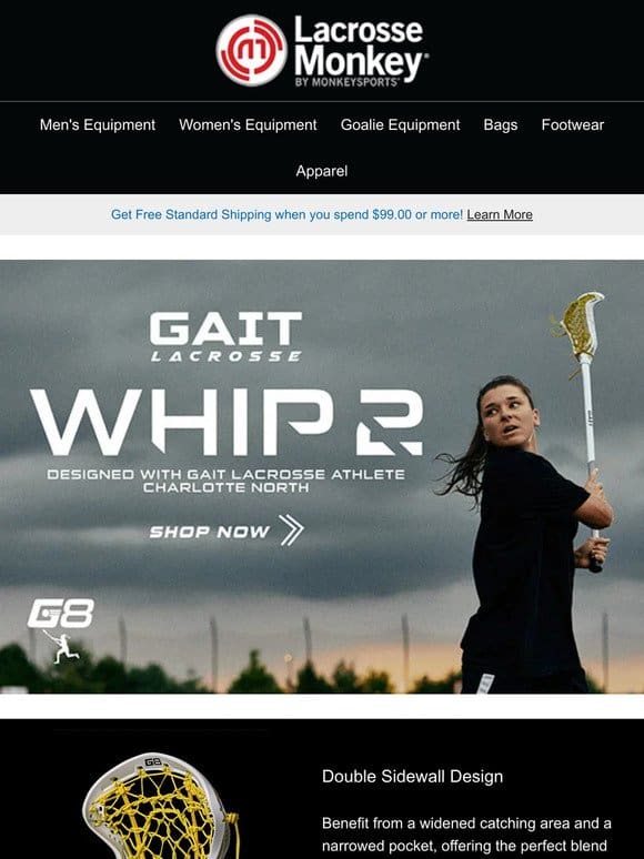Dominate the Field with Gait Whip 2 Complete Sticks!