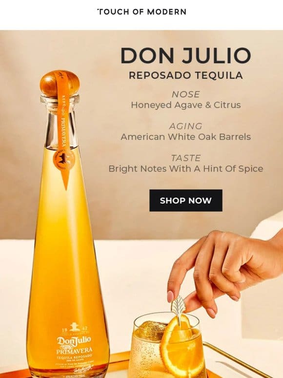 Don Julio Put Sunshine in a Glass， Have You Tried It?