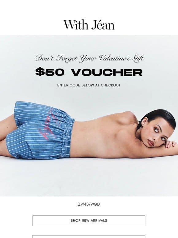 Don’t Forget – Your $50 Voucher Expires Soon