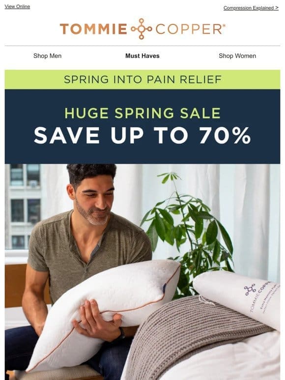 Don’t Miss Our Spring Sale: Save Up To 70%