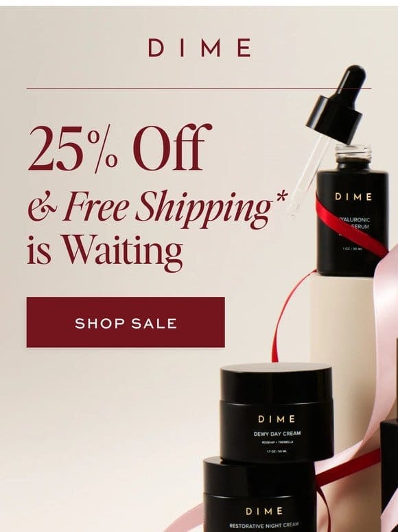 Don’t miss out on 25% off