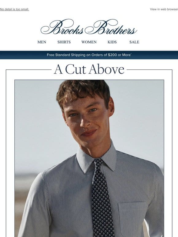Dress shirts of perfect fit