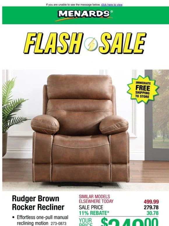 Dylan Armchair ONLY $79.99 After Rebate*!