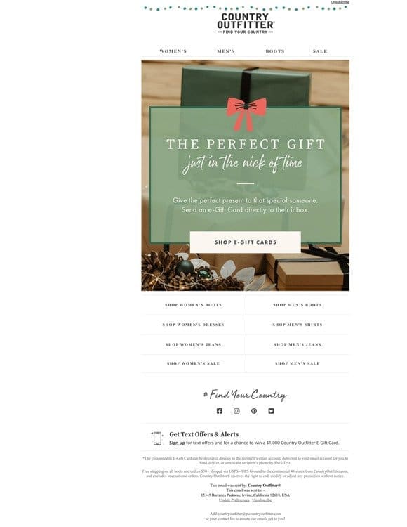 E-Gift Cards To Send This Holiday