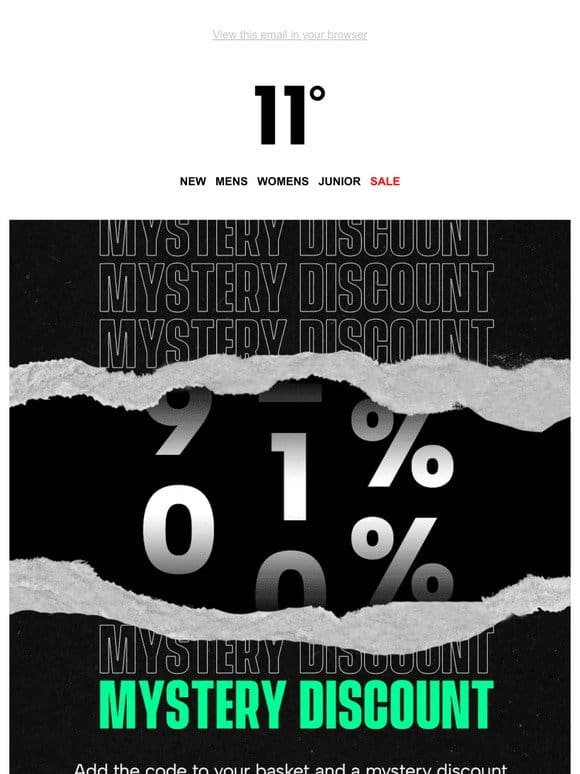 EXCLUSIVE MYSTERY DISCOUNT