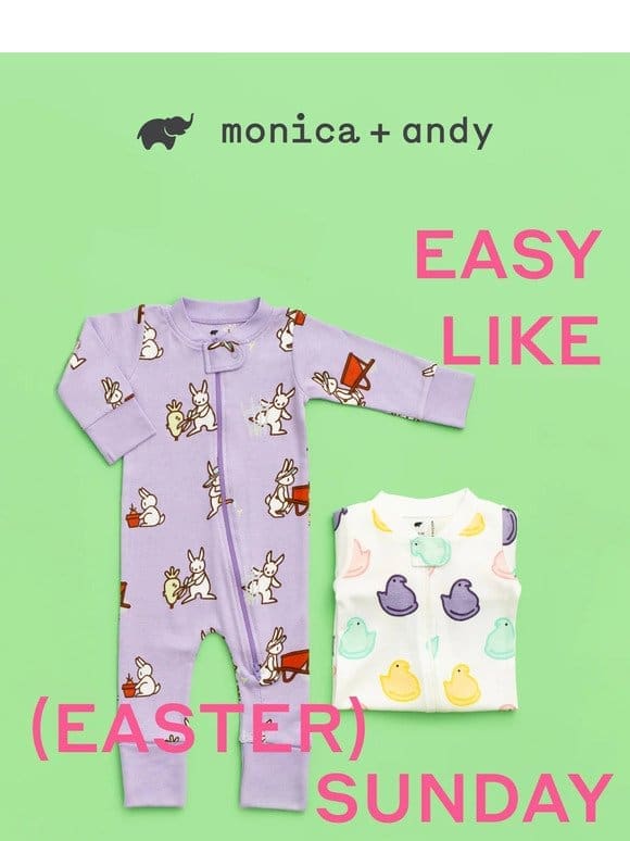 Easter PJs for your baby are here!
