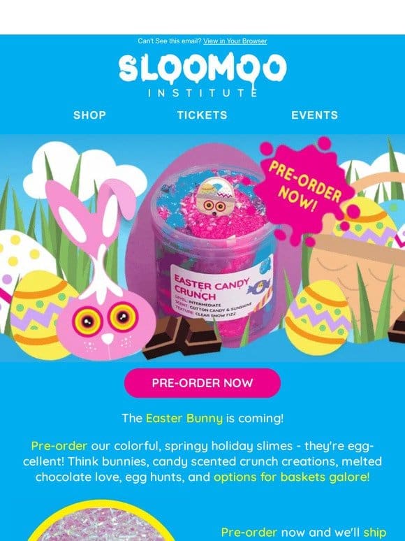 Easter Slimes Are Ready to Hatch…