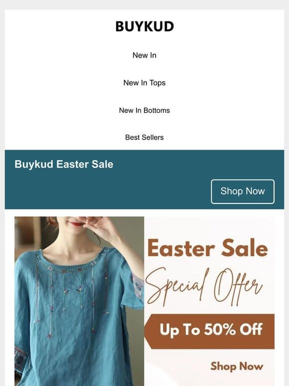 Easter Weekend Sale – UP TO 50% OFF