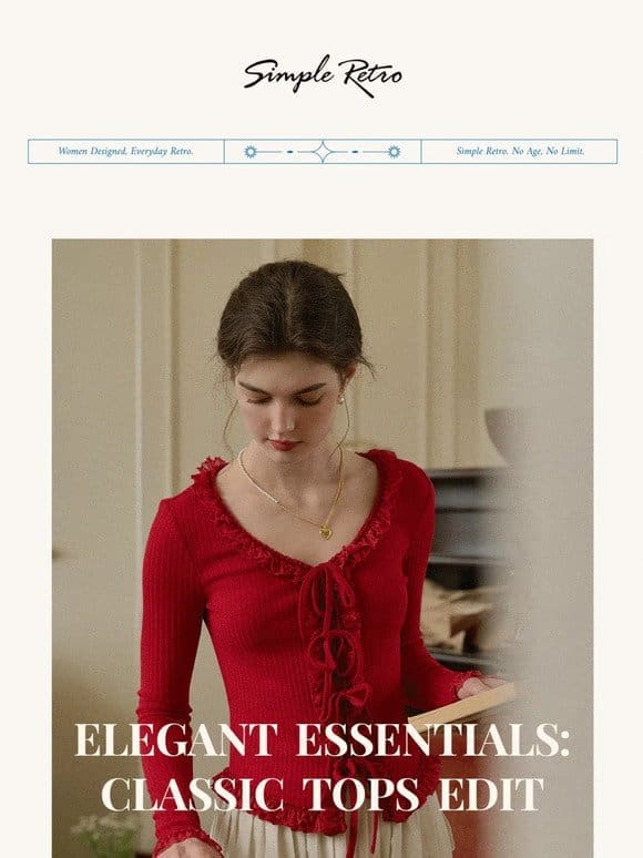 Elegant Essentials: Classic Tops Edit
