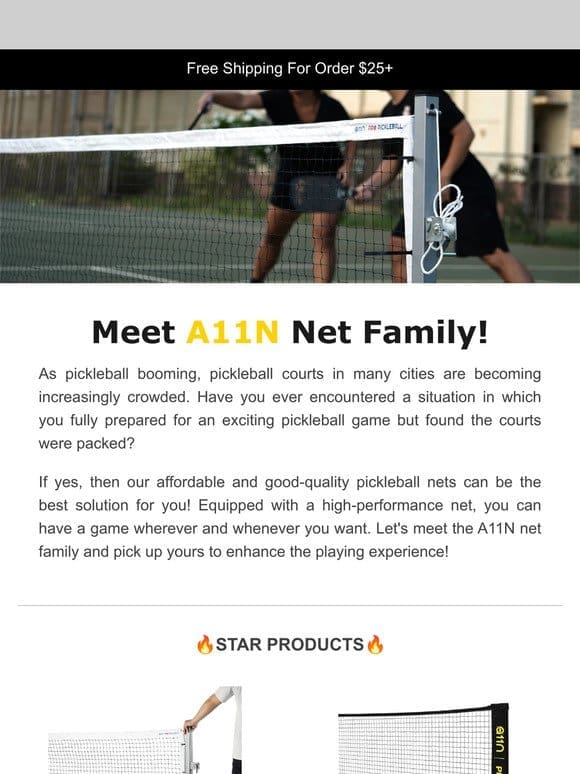 Elevate Your Game With 31% Off Pickleball Net!