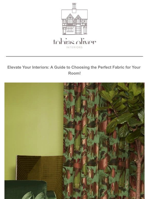Elevate Your Space: Choosing the Perfect Fabric for Your Interiors…