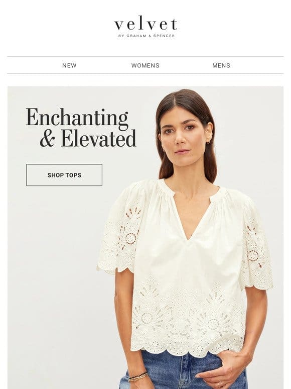 Elevated Tops & Blouses
