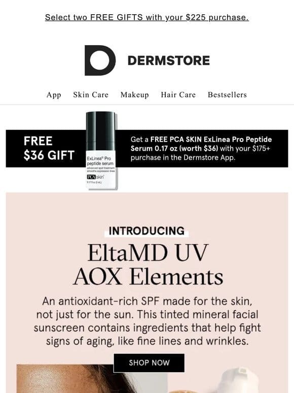 EltaMD’s NEW SPF that’s made for skin， not just sun