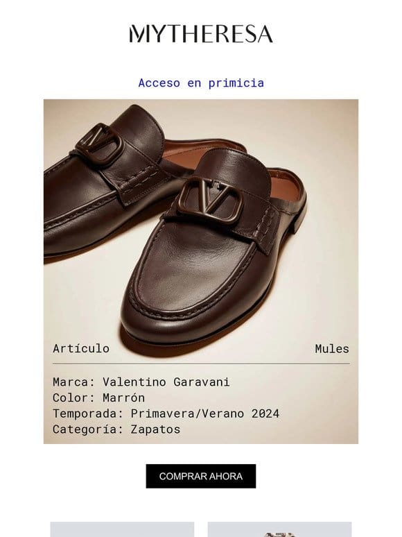 En primicia: Valentino Garavani， Gucci， Dolce&Gabbana