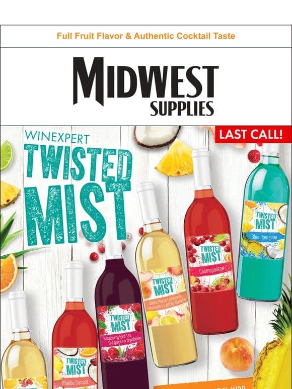 Enjoy 33% Off Winexpert Twisted Mist!
