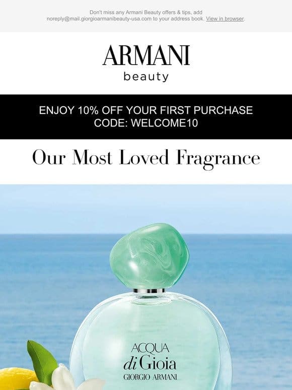 Escape To The Mediterranean With Our Most-Loved Fragrance