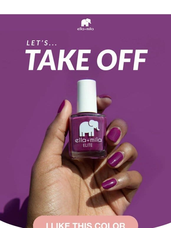 Every nail polish collection needs purple!