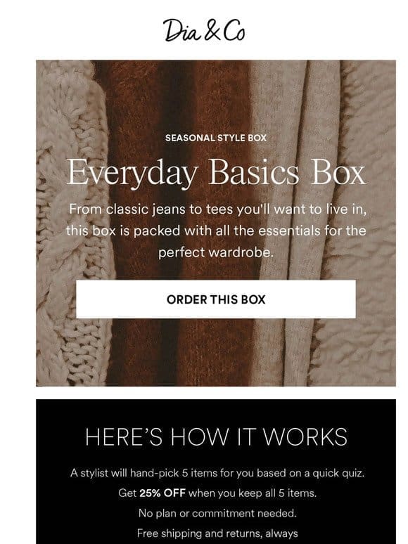 Everyday Basics Box