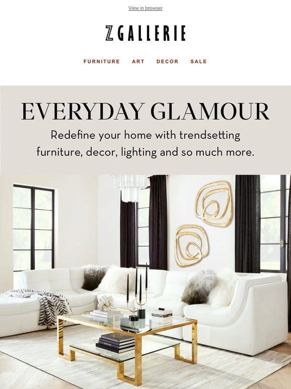 Everyday Glamour | Take your home from blah to HURRAH!