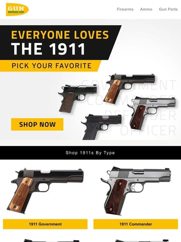 Everyone Loves the 1911. Pick Your Favorite