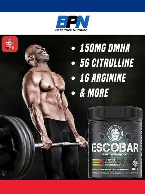 Experience the Difference: Swole AF Escobar’s High-Stim Boost