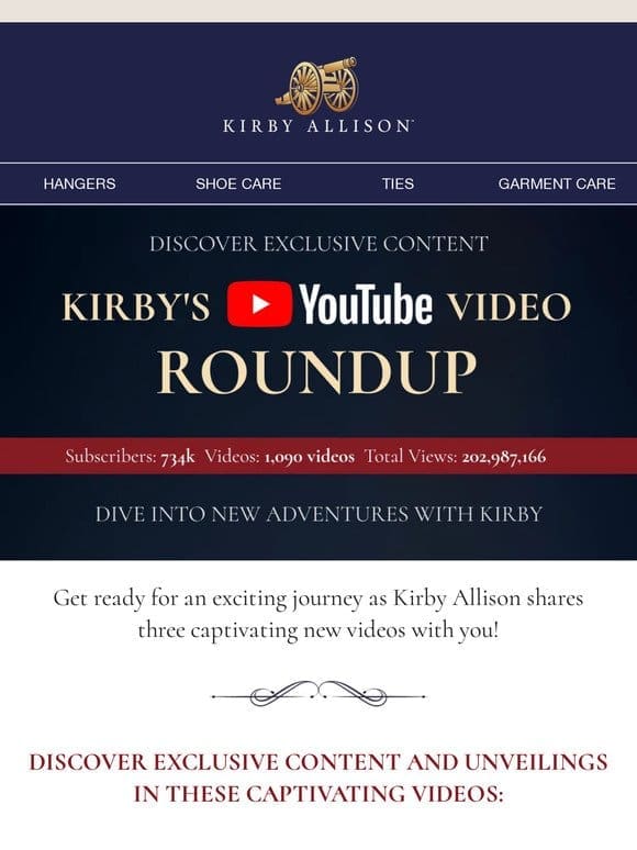 Explore Kirby’s Latest YouTube Adventures!