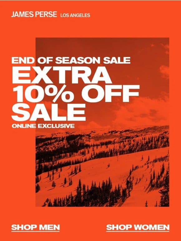 Extra 10% Off Sale